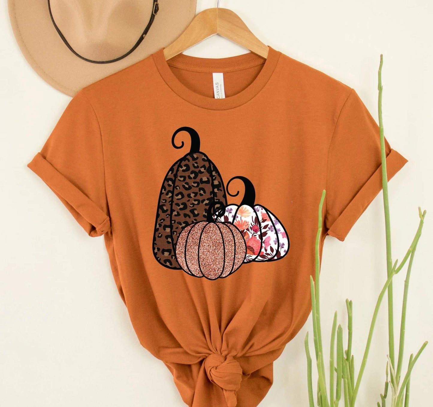 Mixed Fall Pumpkins Graphic Tee