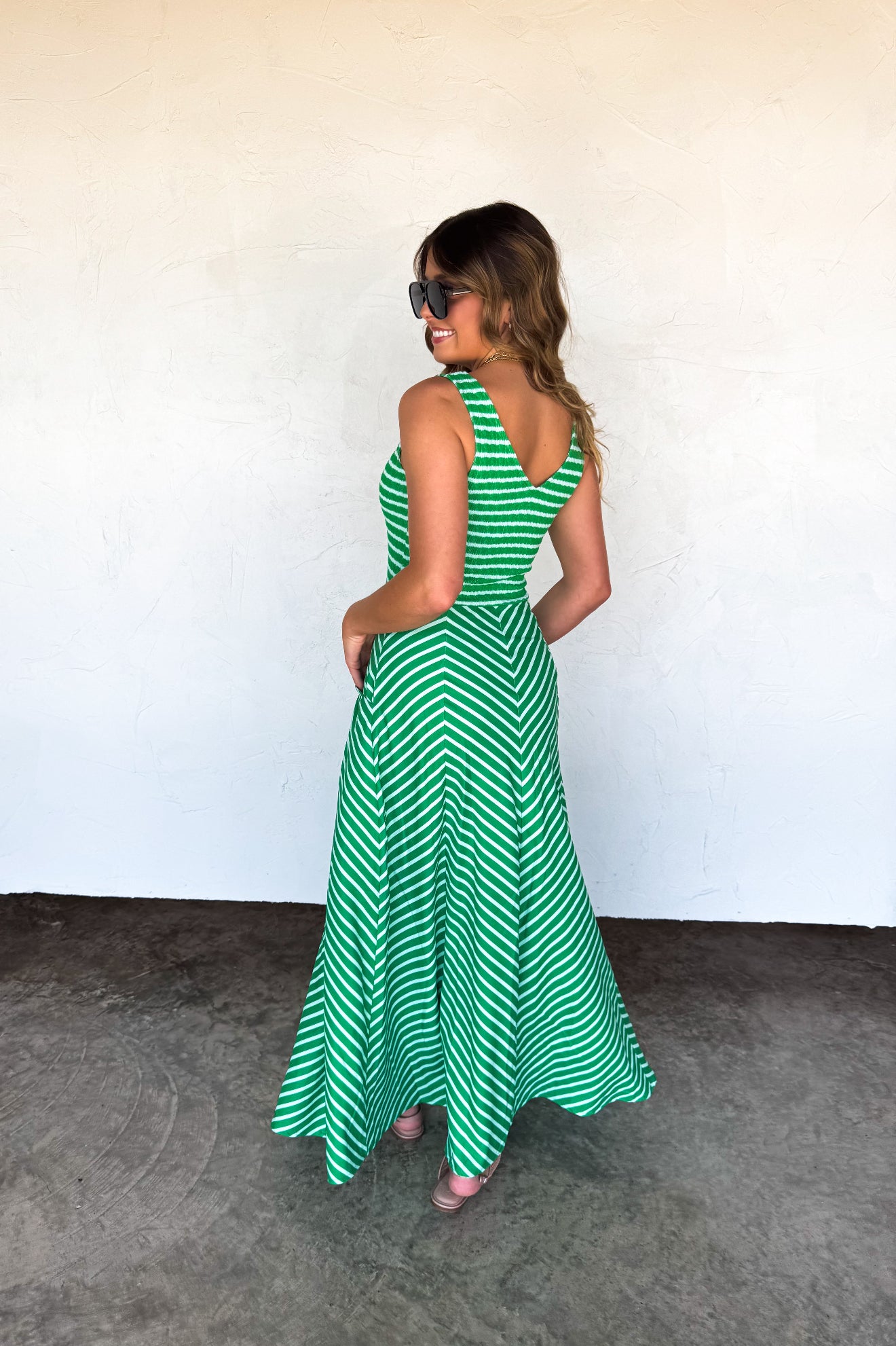 Luciana Stripe Dress