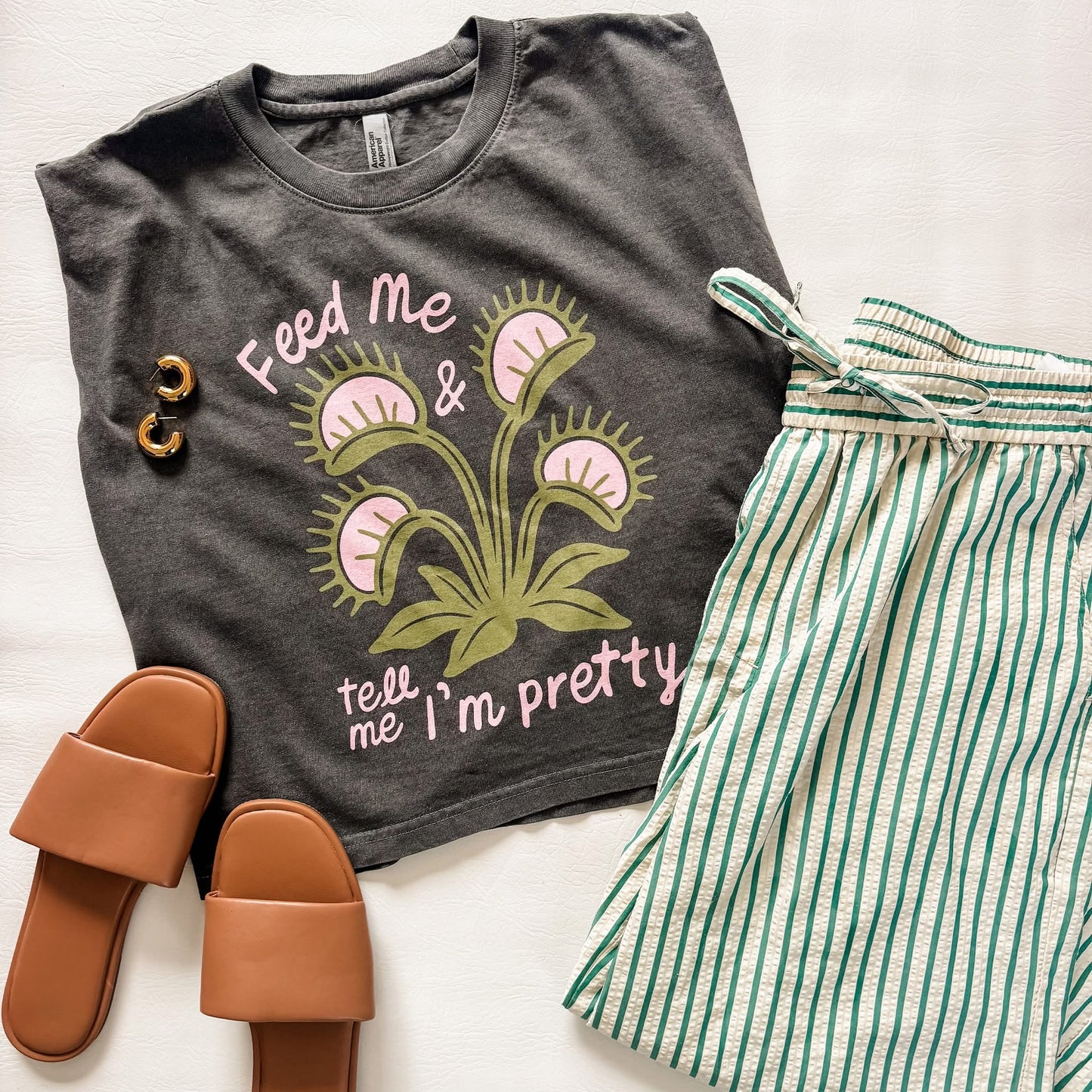 PRE-ORDER Feed Me & Tell Me I'm Pretty Graphic Tee