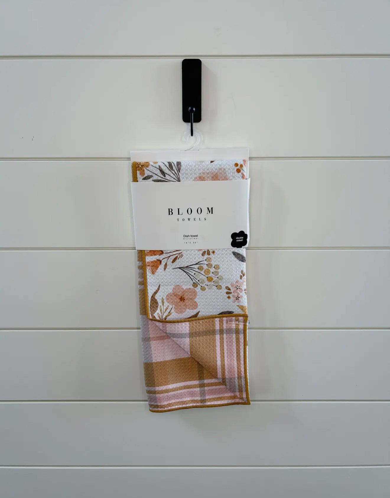 Pressed Autumn Bloom Kitchen Towel