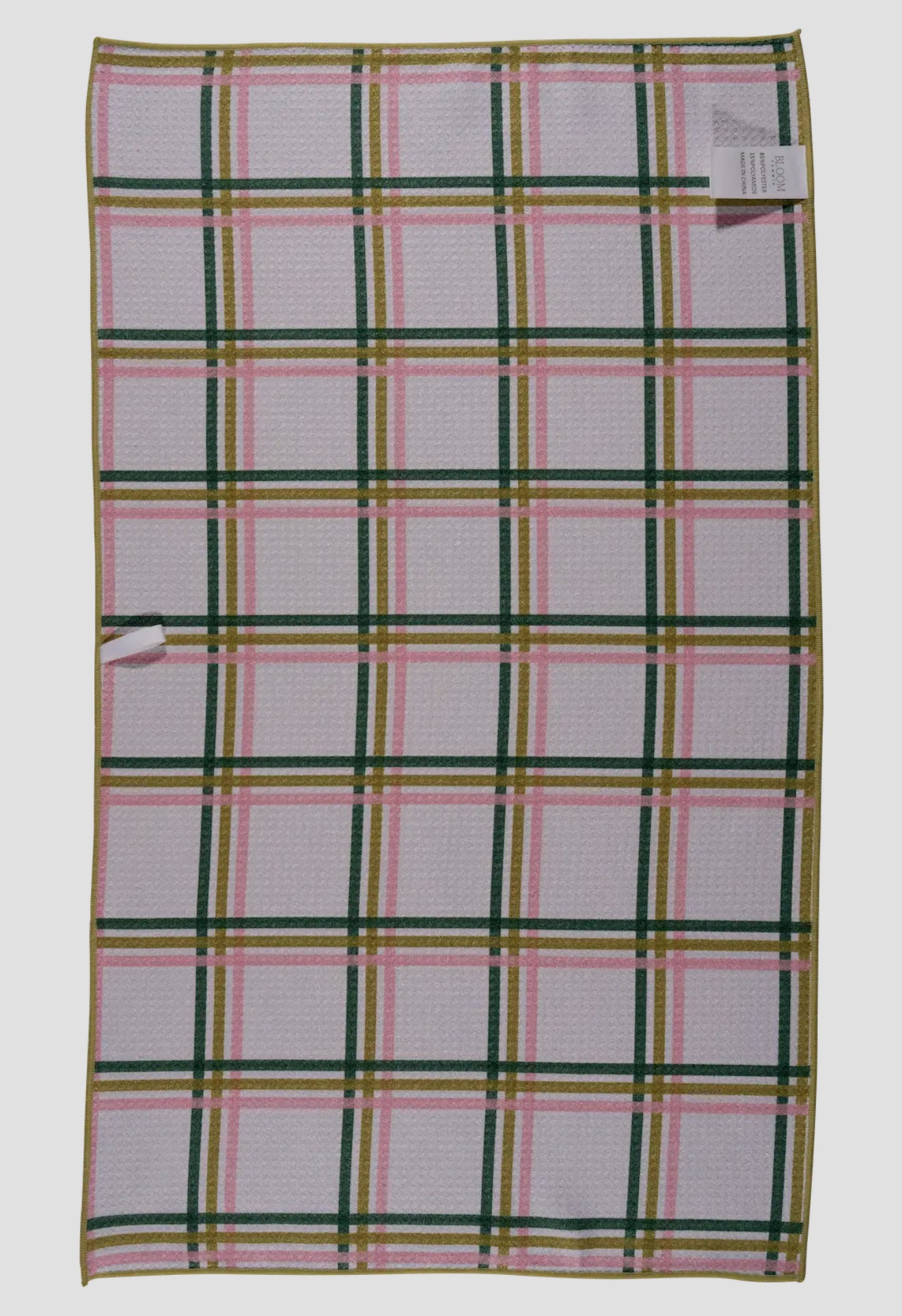 Sparkling Evergreen Bloom Kitchen Towel
