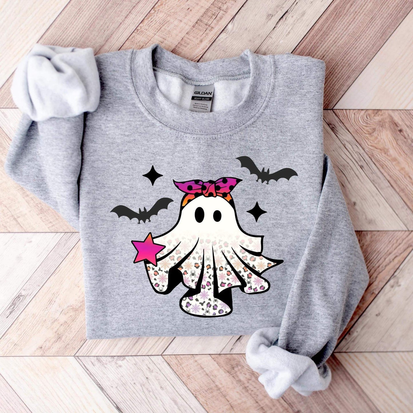 Girly Ghost Graphic Tee & Sweatshirt
