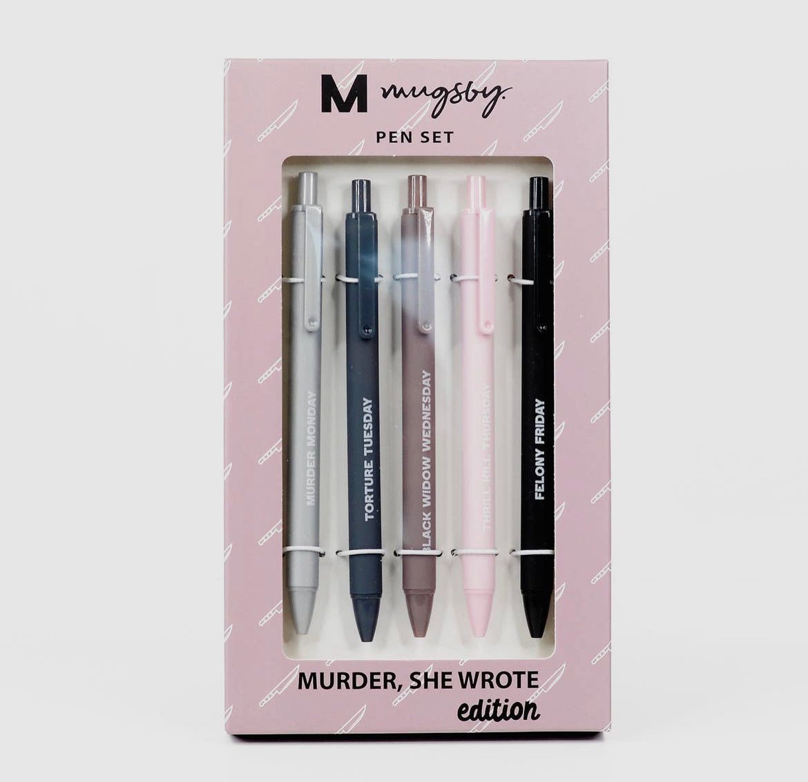 True Crime Pen Set