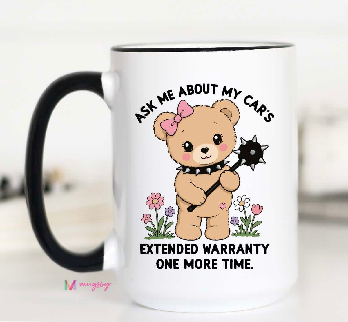 PRE-ORDER Ask Me About My Car Coffee Mug