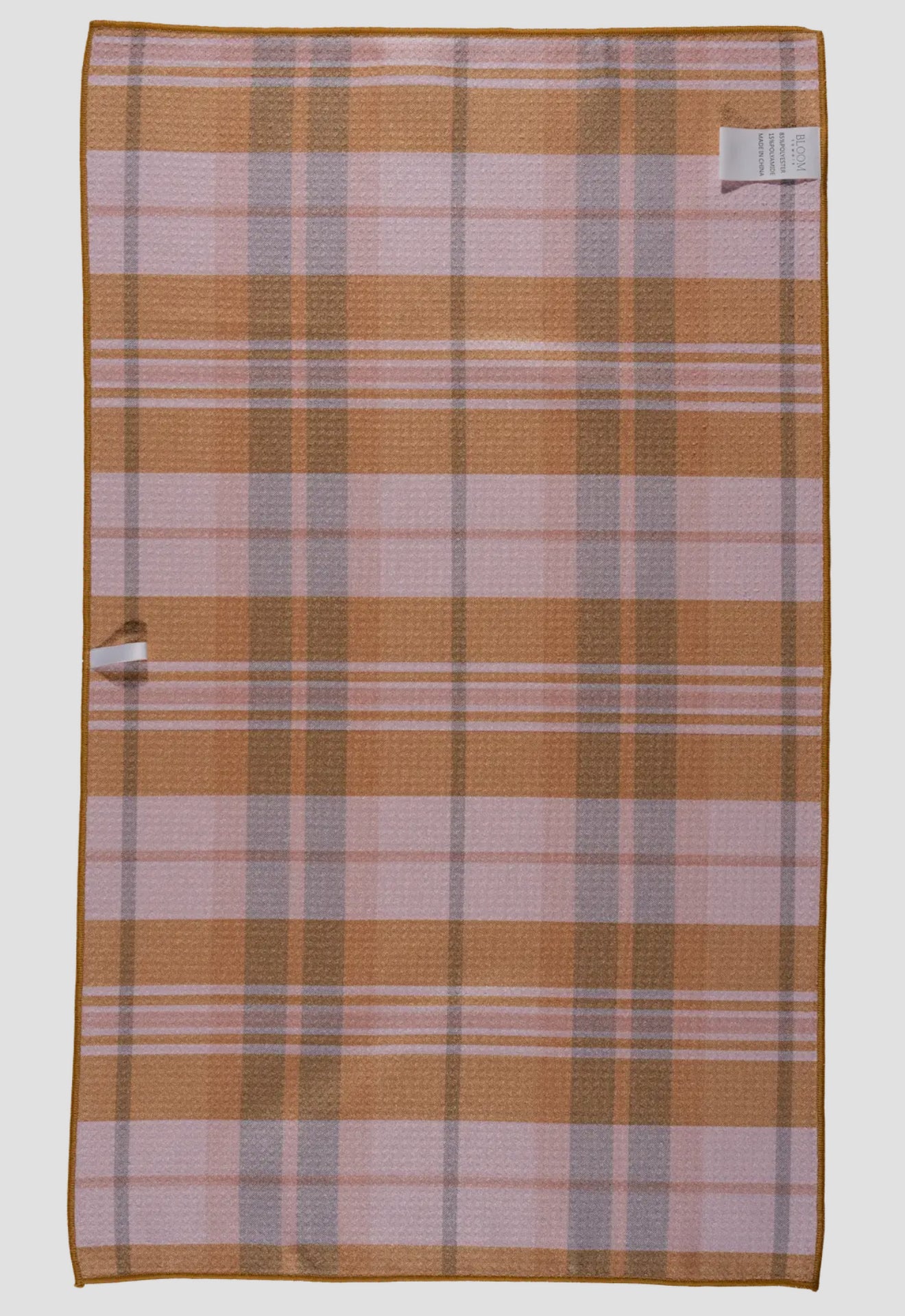 Pressed Autumn Bloom Kitchen Towel