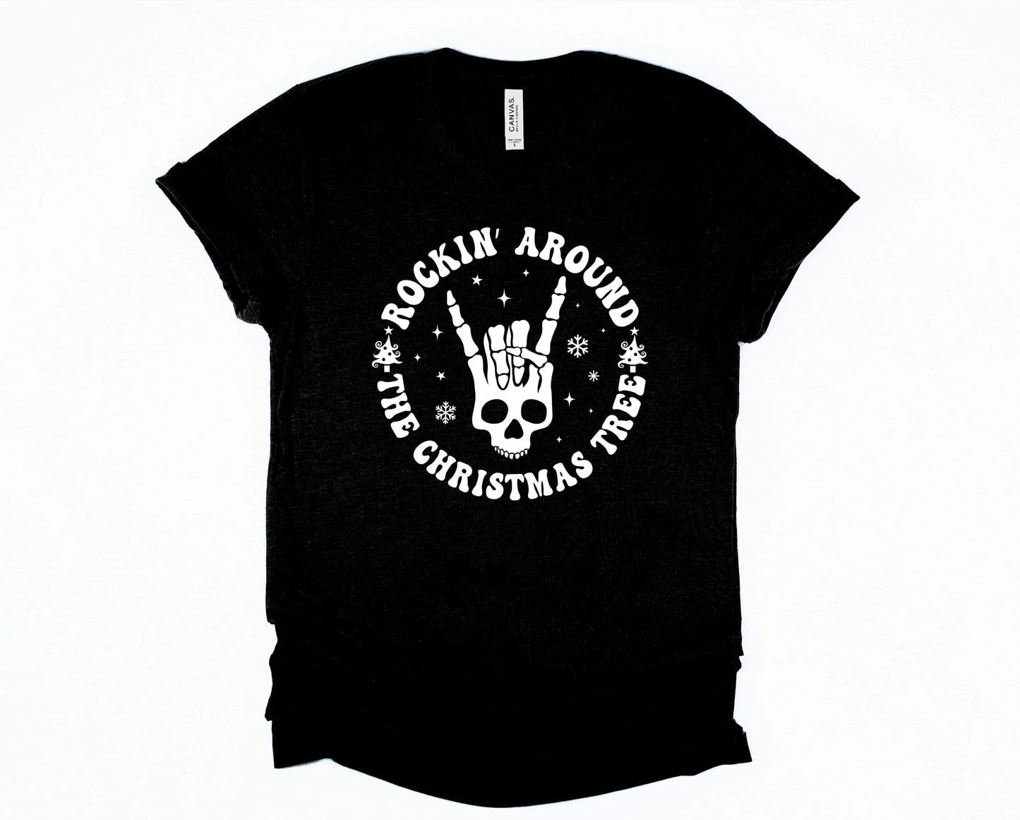 Rockin Around The Christmas Tree Graphic Tee