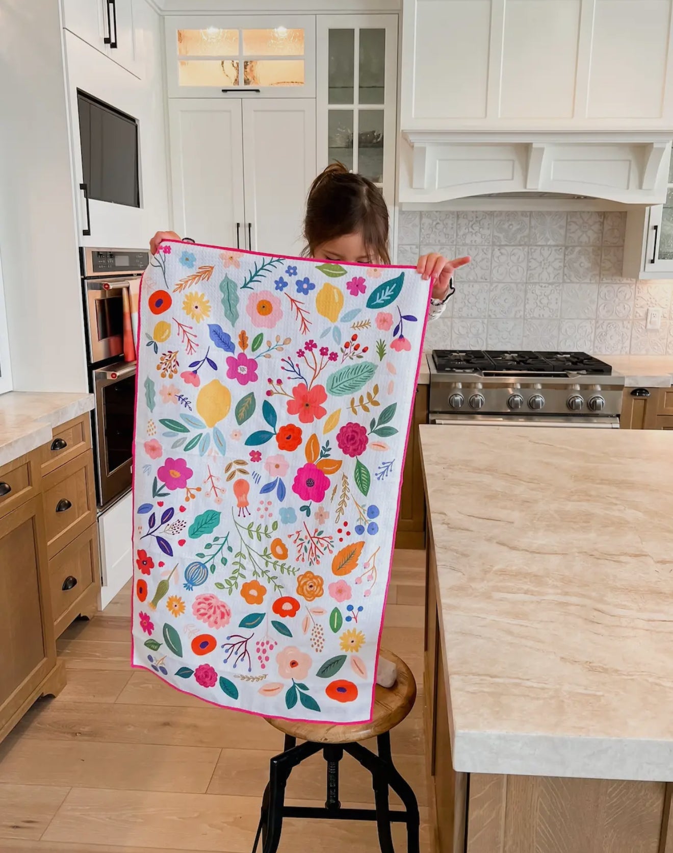 Wildflower Bloom Kitchen Towel