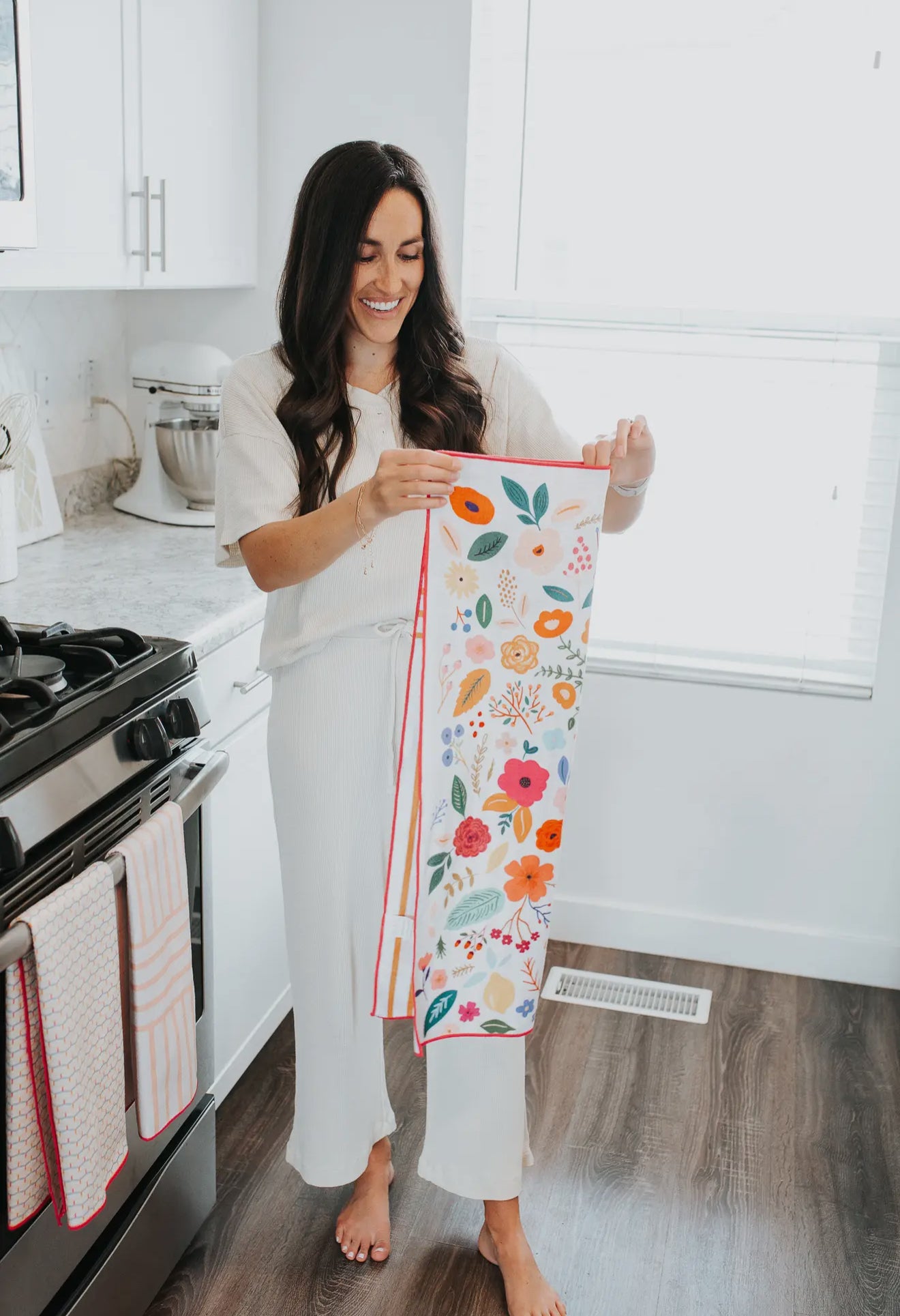Wildflower Bloom Kitchen Towel