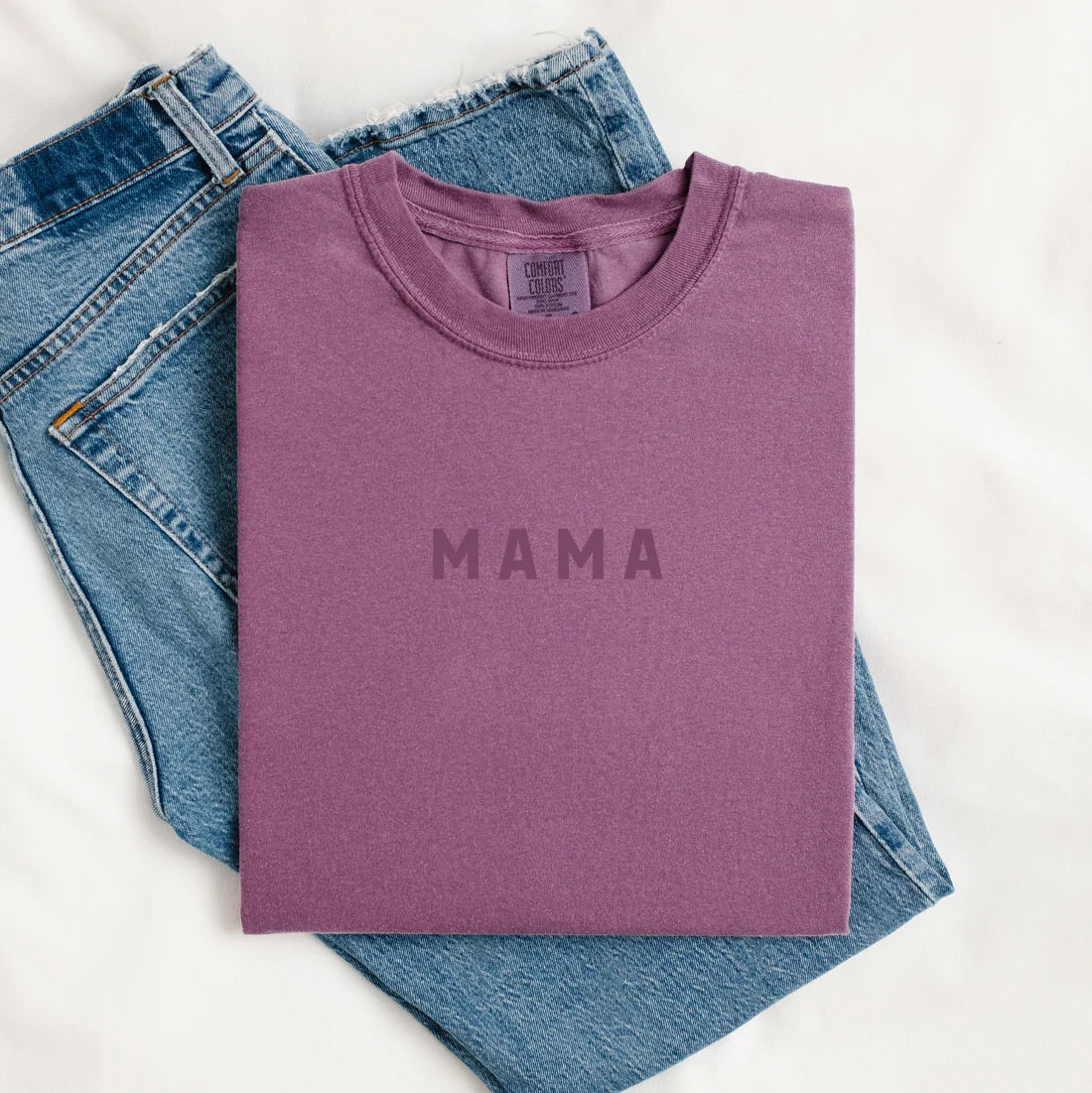 PRE-ORDER Mama Tone on Tone Graphic Tee