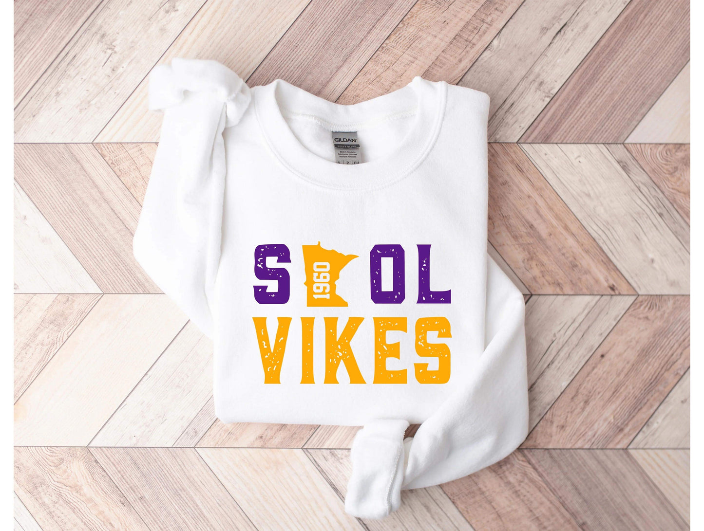 Skol Vikes Graphic Tee & Sweatshirt