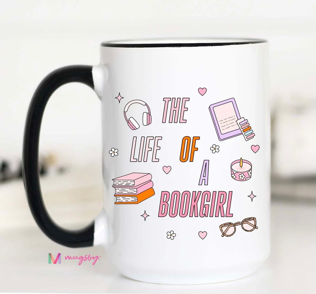 The Life of a Book Girl Coffee Mug