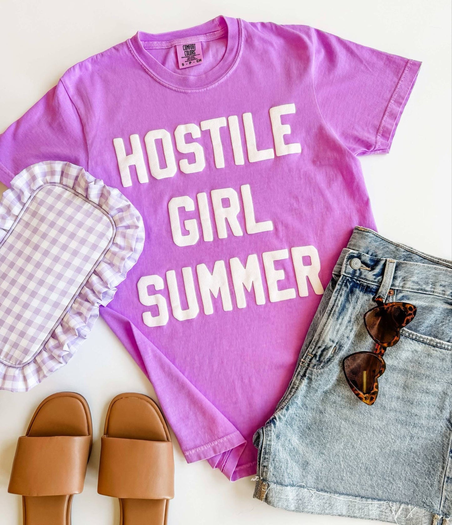 Hostile Girl Summer Graphic Tee