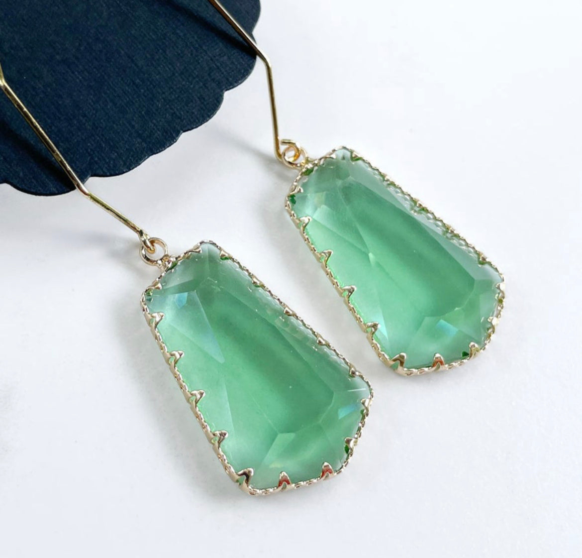 Prisms in Willow Dew - Dixie Bliss - Dangle Earring