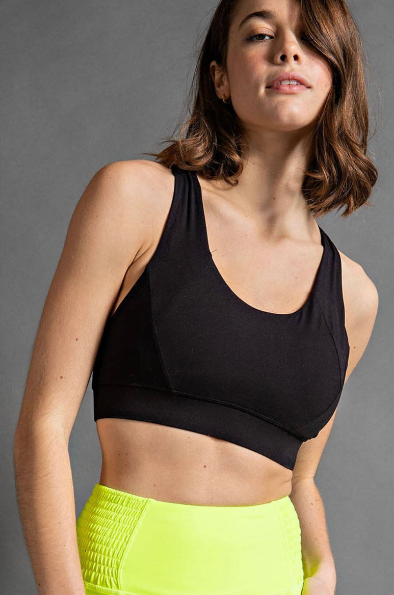 Active Buttery Soft Criss Cross Sports Bra