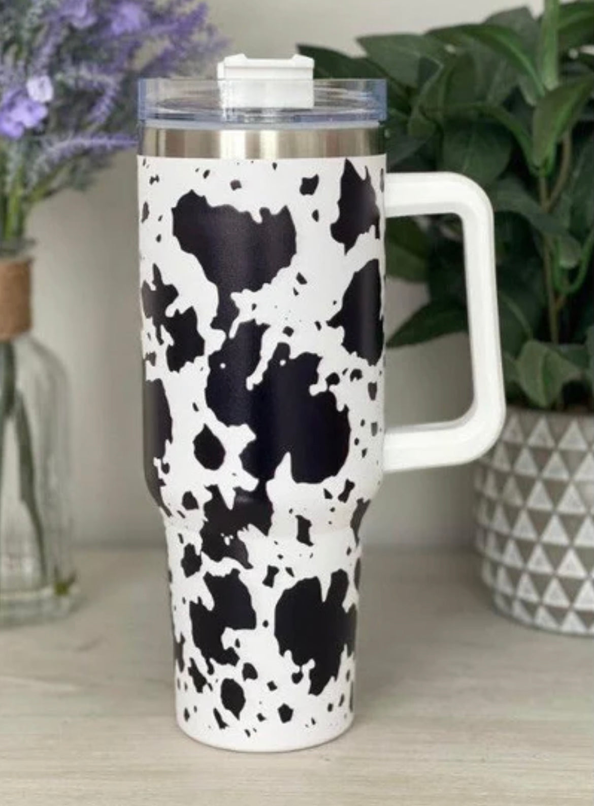 Cow Print 40oz Tumbler