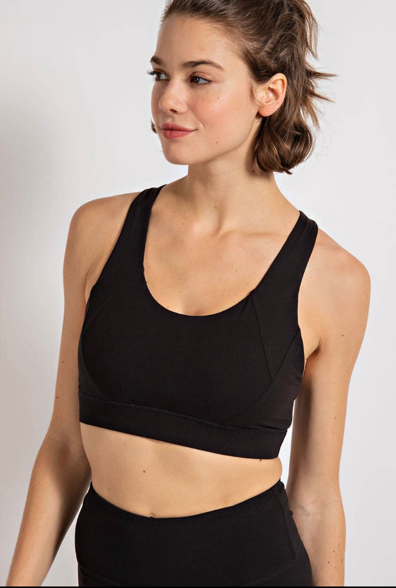 Active Buttery Soft Criss Cross Sports Bra