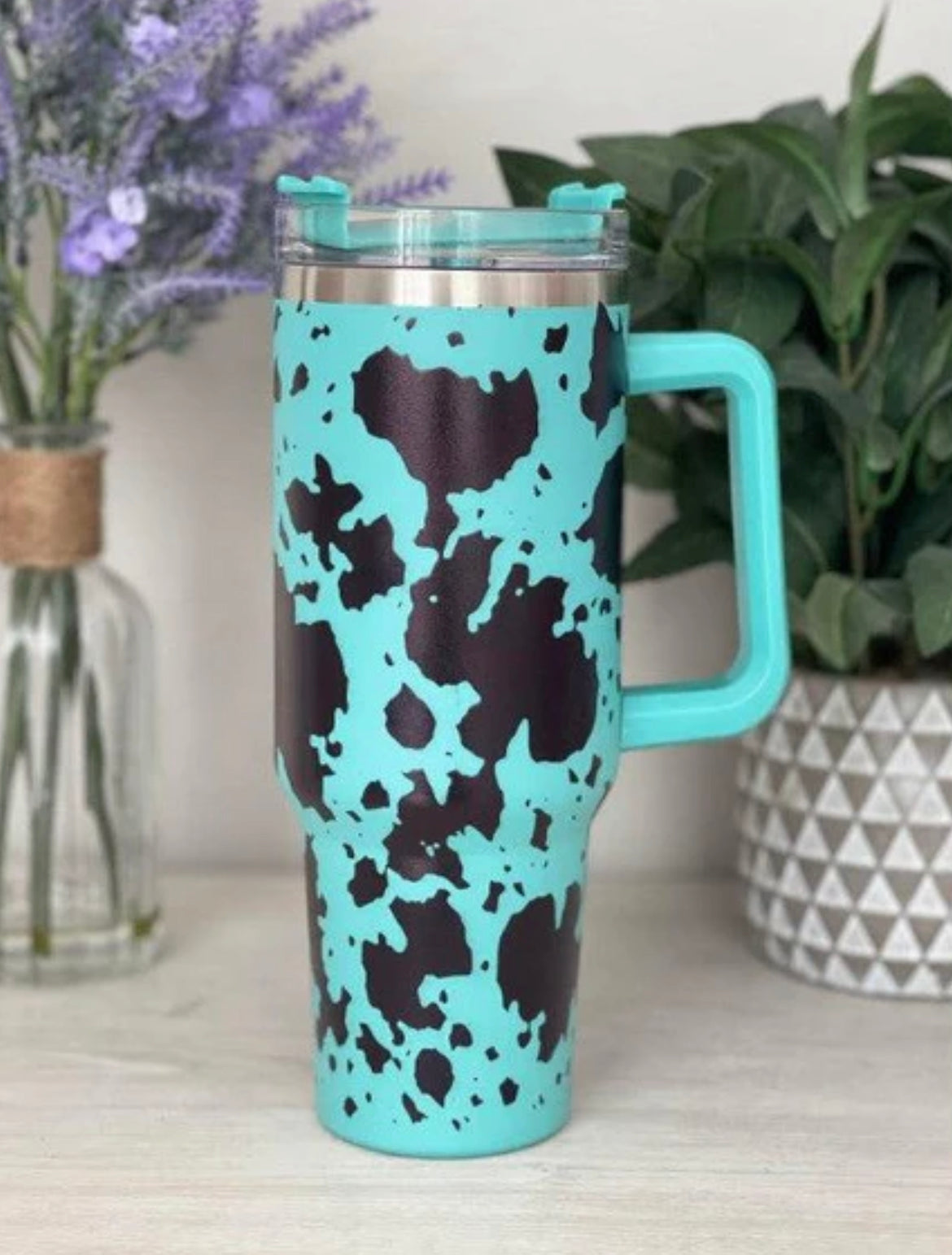 Cow Print 40oz Tumbler