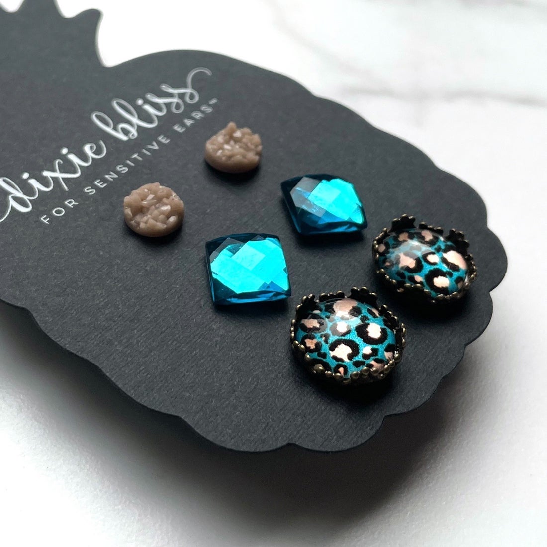 Elizabeth - Dixie Bliss - Trio Stud Earring Set