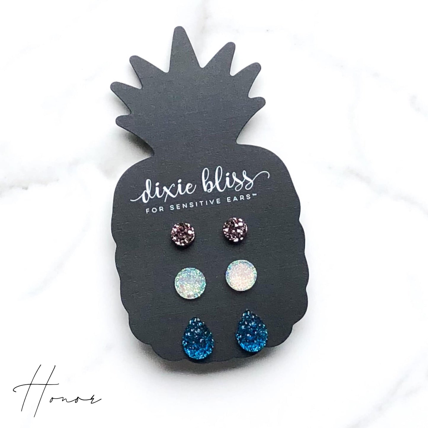 Honor - Dixie Bliss - Trio Stud Earring Set