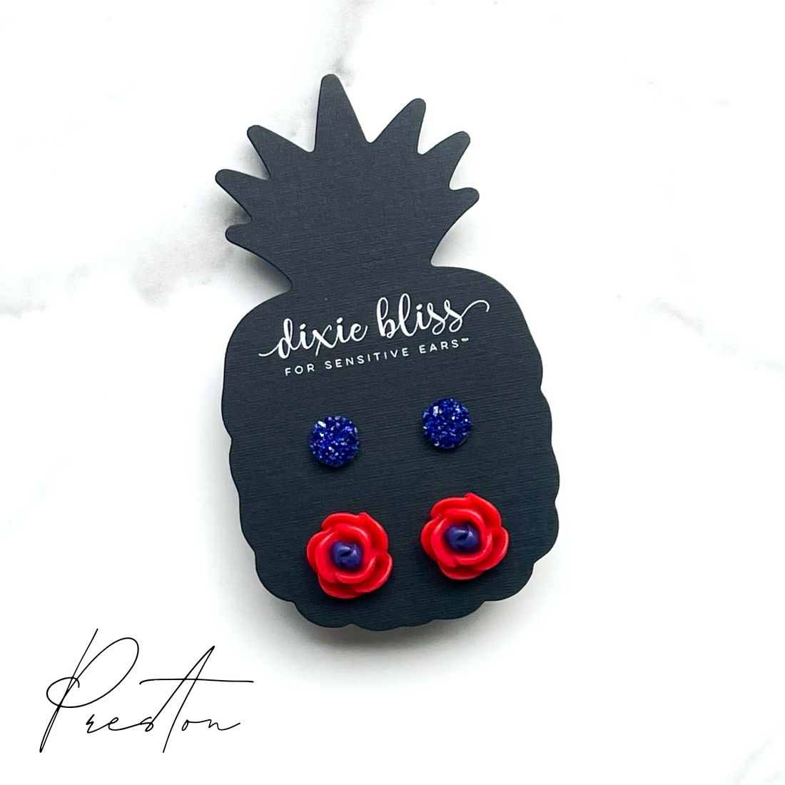 Preston - Dixie Bliss - Duo Stud Earring Set