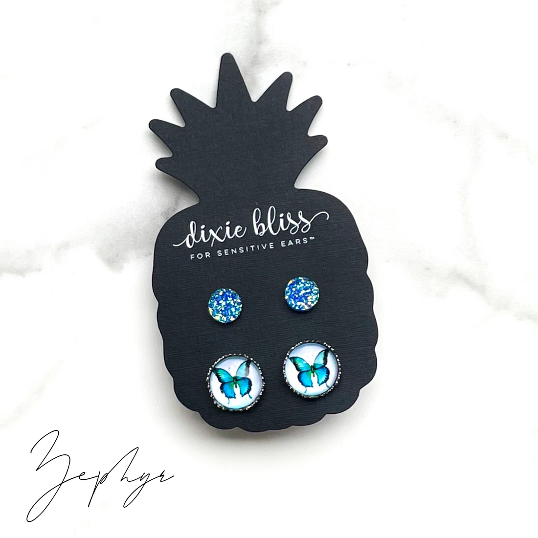 Zephyr - Dixie Bliss - Duo Stud Earring Set