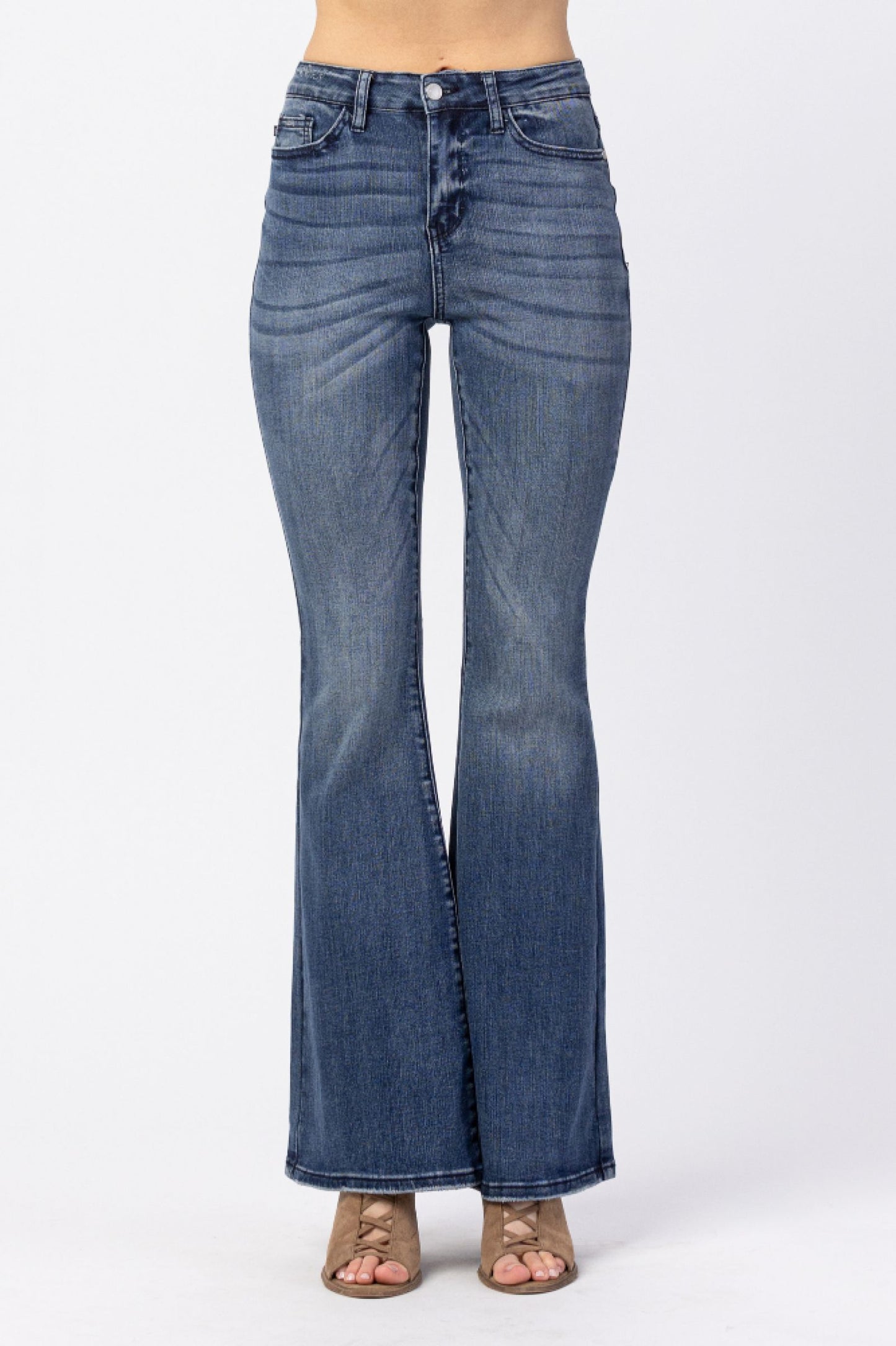 1 ONLY Let's Kick It Trouser Flare Judy Blue Jeans
