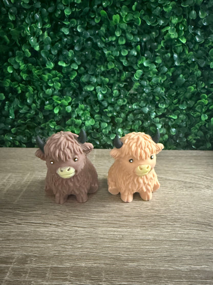 Highland Cows Squish Toy (set of 2)