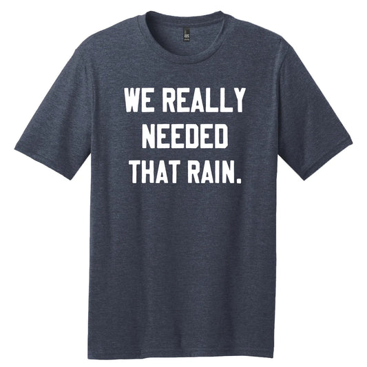 PRE-ORDER We Really Needed That Rain Graphic Tee in Navy