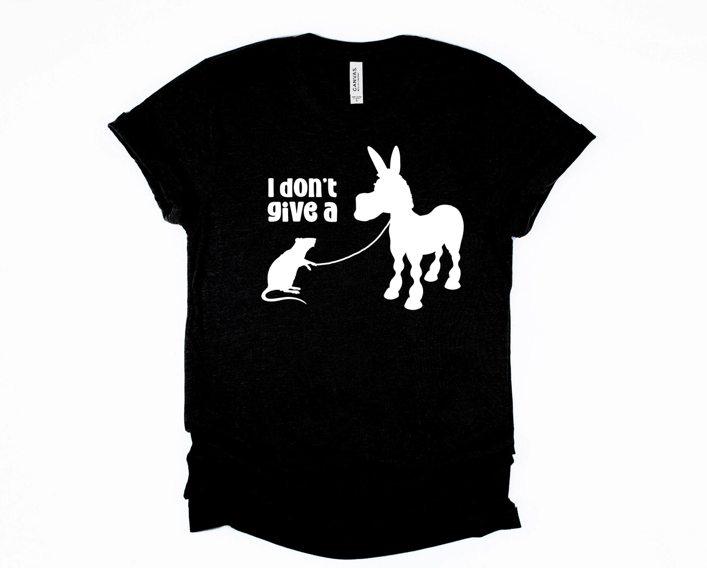 MADE TO ORDER I Don't Give A Rats Ass Graphic Tee
