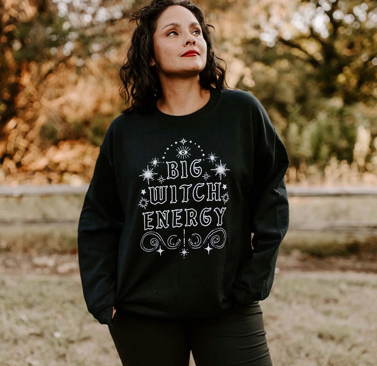 PRE-ORDER Big Witch Energy Graphic Sweatshirt