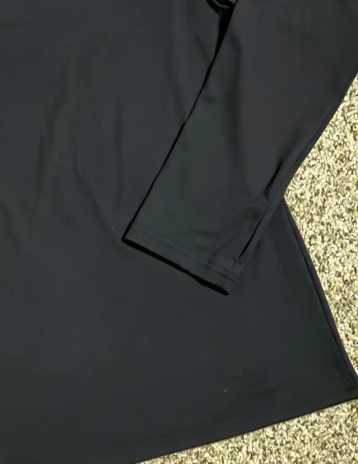 Anchored Arrows Core Comfort Long Sleeve Tee in black