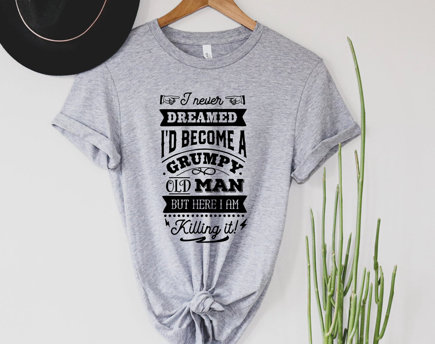 MADE TO ORDER Grumpy Old Man Graphic Tee