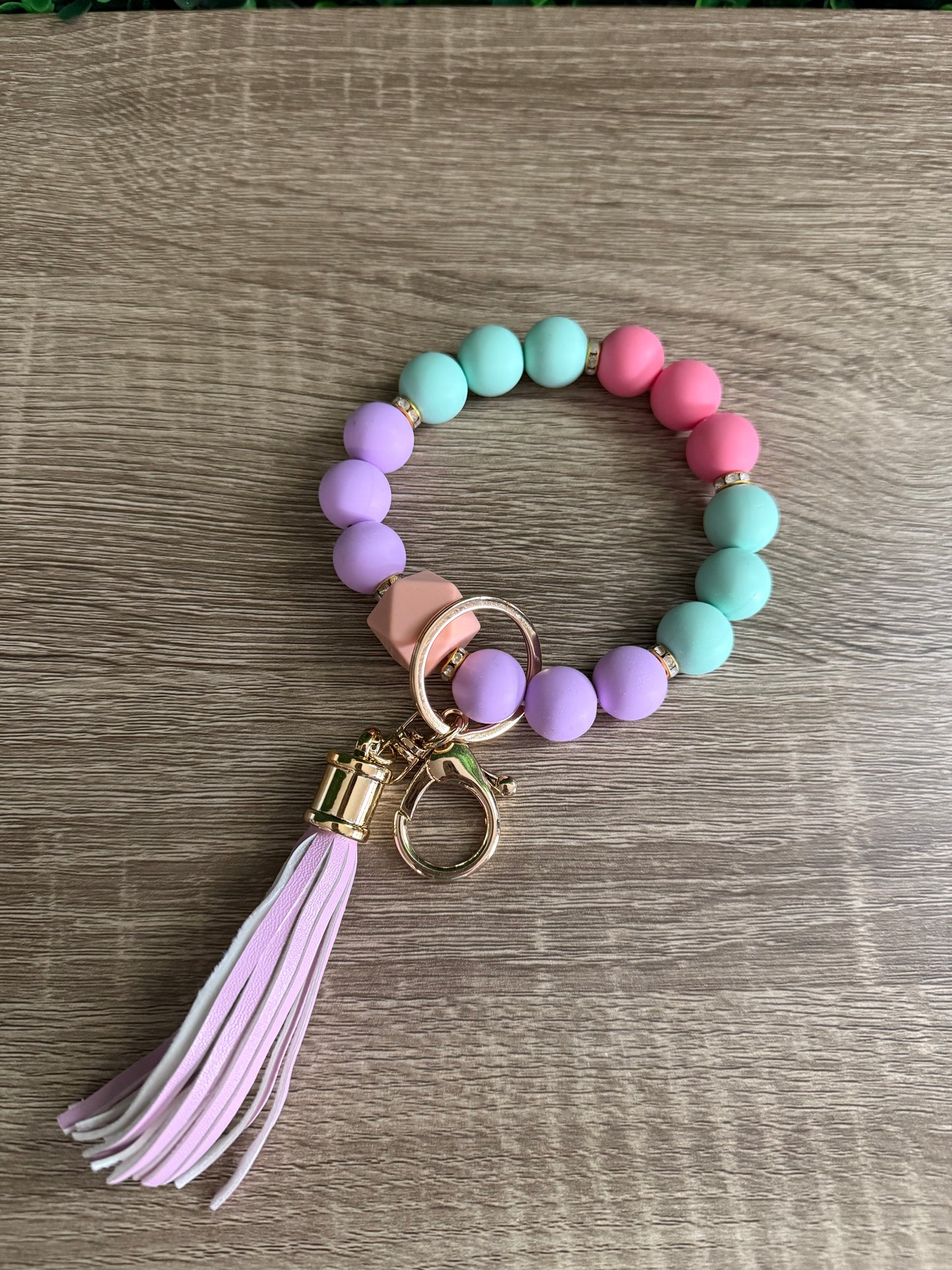 LIMITED EDITION Bangle Silicone Wristlet Key Chains - multiple colors