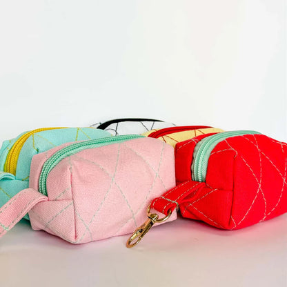 Mini Quilted Bags - multiple colors