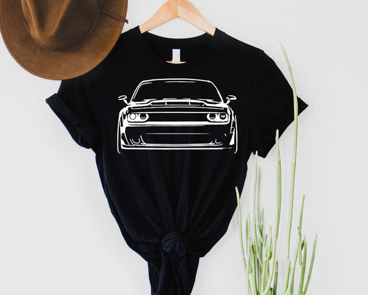 MADE TO ORDER Challenger Graphic Tee in Black