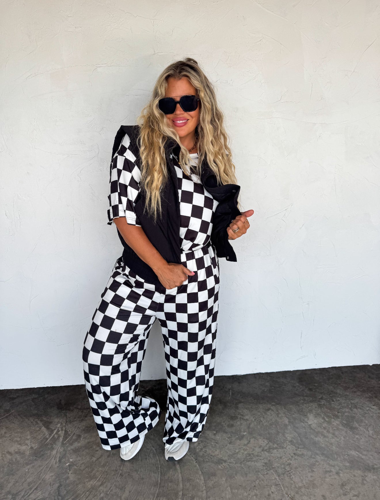 S/M ONLY Harlow Puffer Vest in black