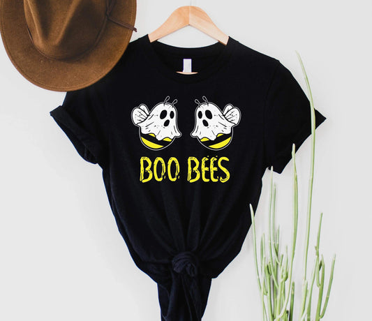 Boo Bees Graphic Tee in black