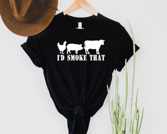 MADE TO ORDER I'd Smoke That Graphic Tee