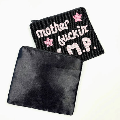 Mother Fuckin' PIMP Seed Bead Bag