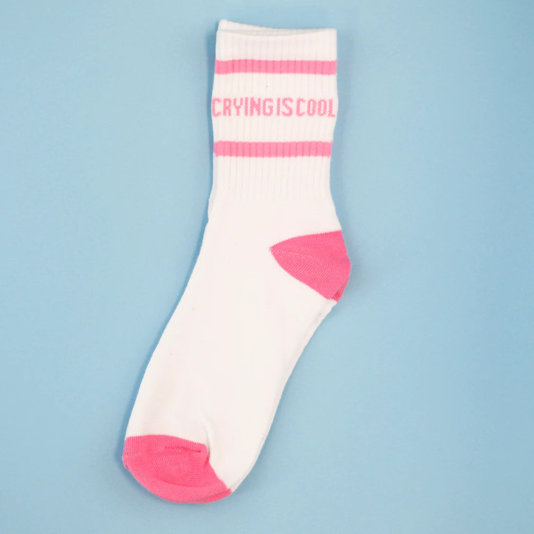Crying Is Cool Crew Socks