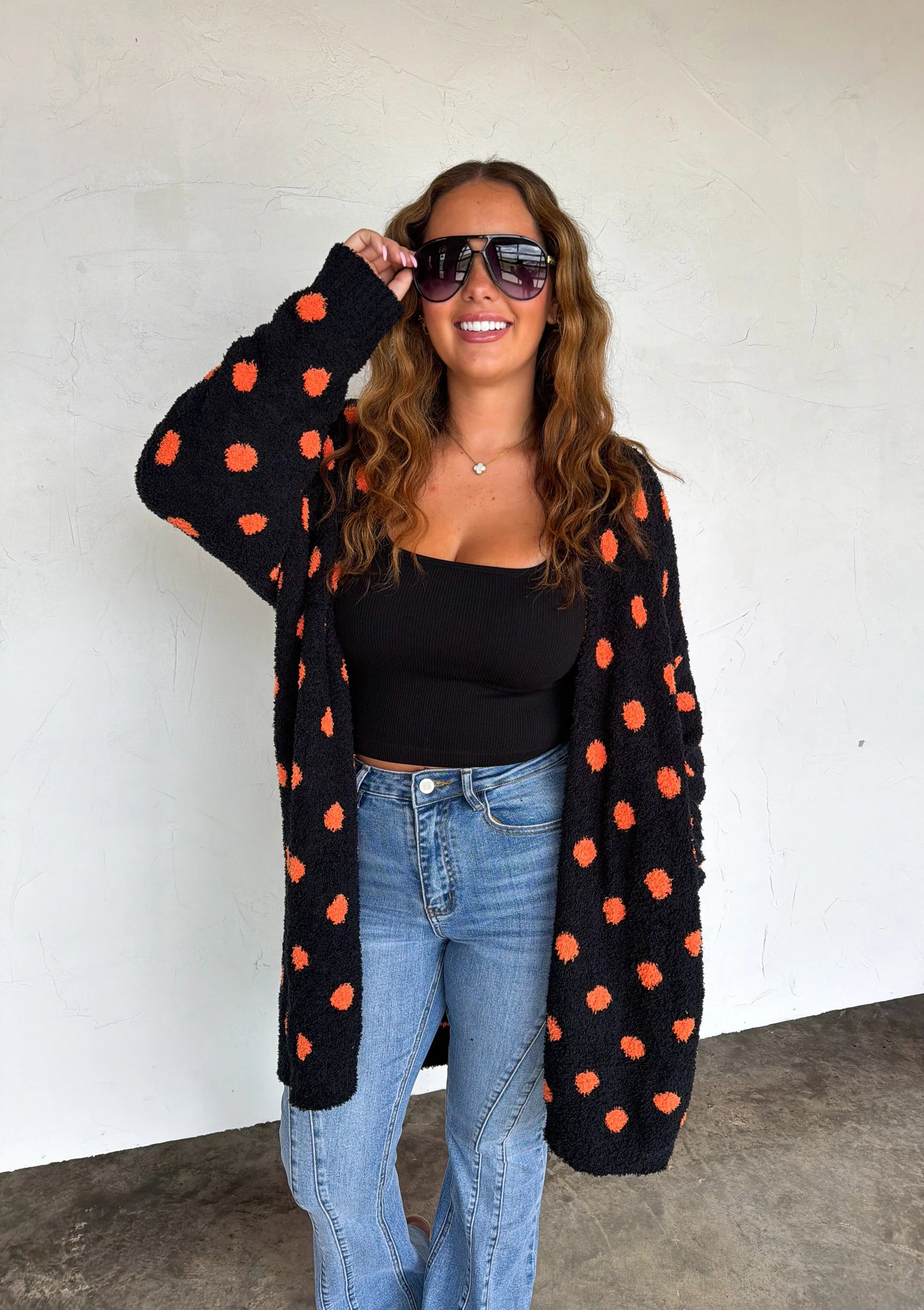PREORDER - BOO CREW REVERSIBLE CLOUD CARDIGAN