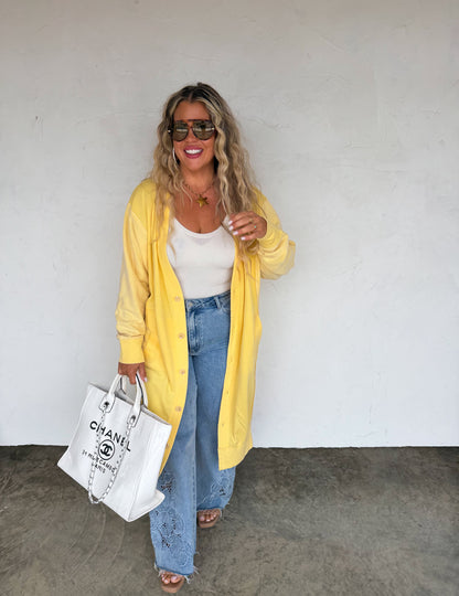 PRE-ORDER Spring Desi Sweatshirt Cardigan