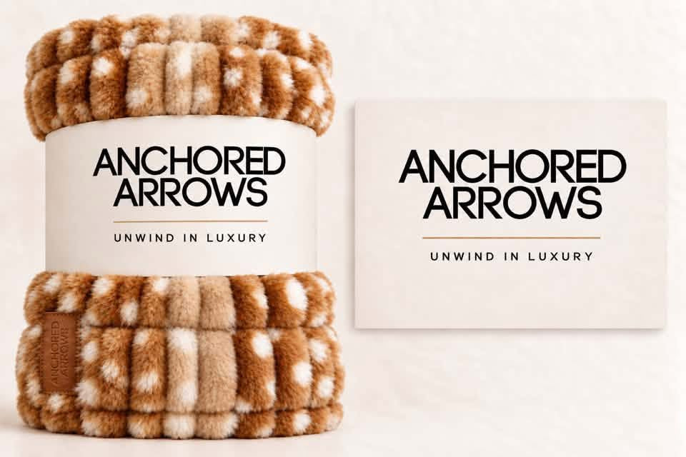 PRE-ORDER Anchored Arrows Luxury Blankets