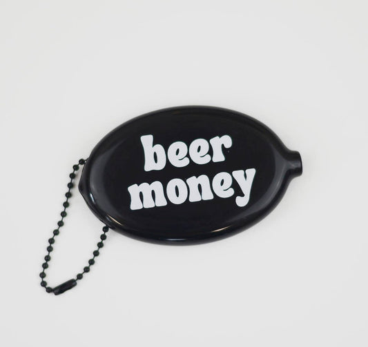 Beer Money Retro Coin Pouch