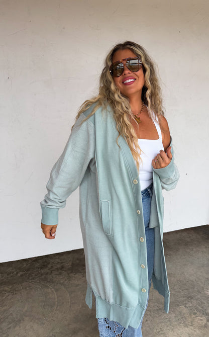 PRE-ORDER Spring Desi Sweatshirt Cardigan