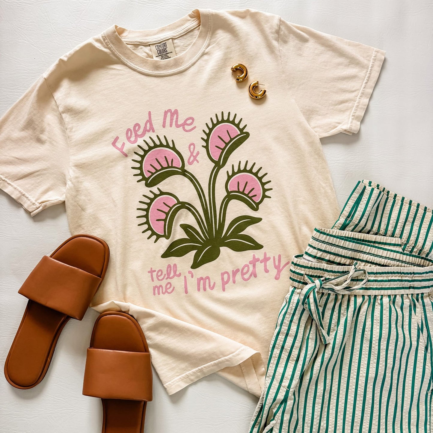 PRE-ORDER Feed Me & Tell Me I'm Pretty Graphic Tee