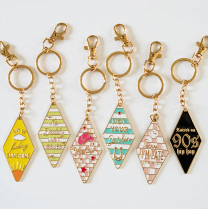 Ray of Sunshine Retro Motel Keychain