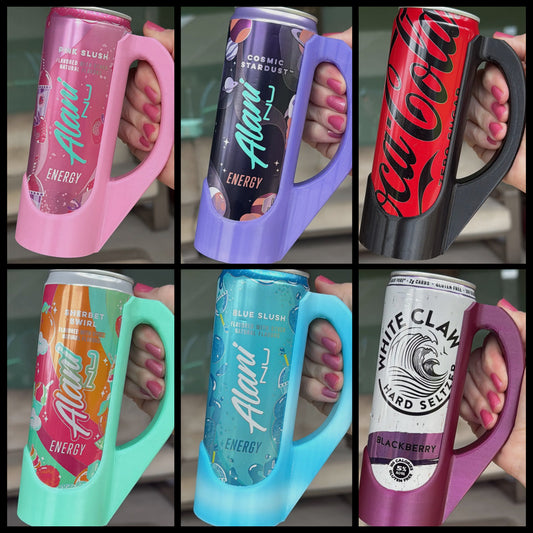 Skinny Can Holder w/Lid
