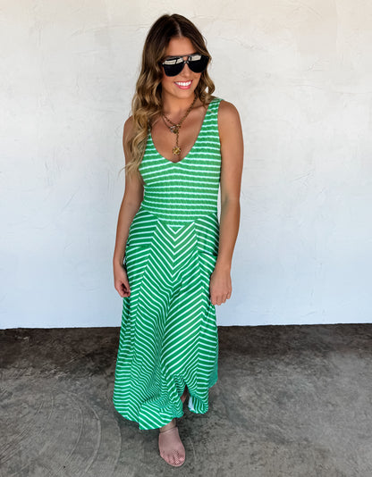 Luciana Stripe Dress