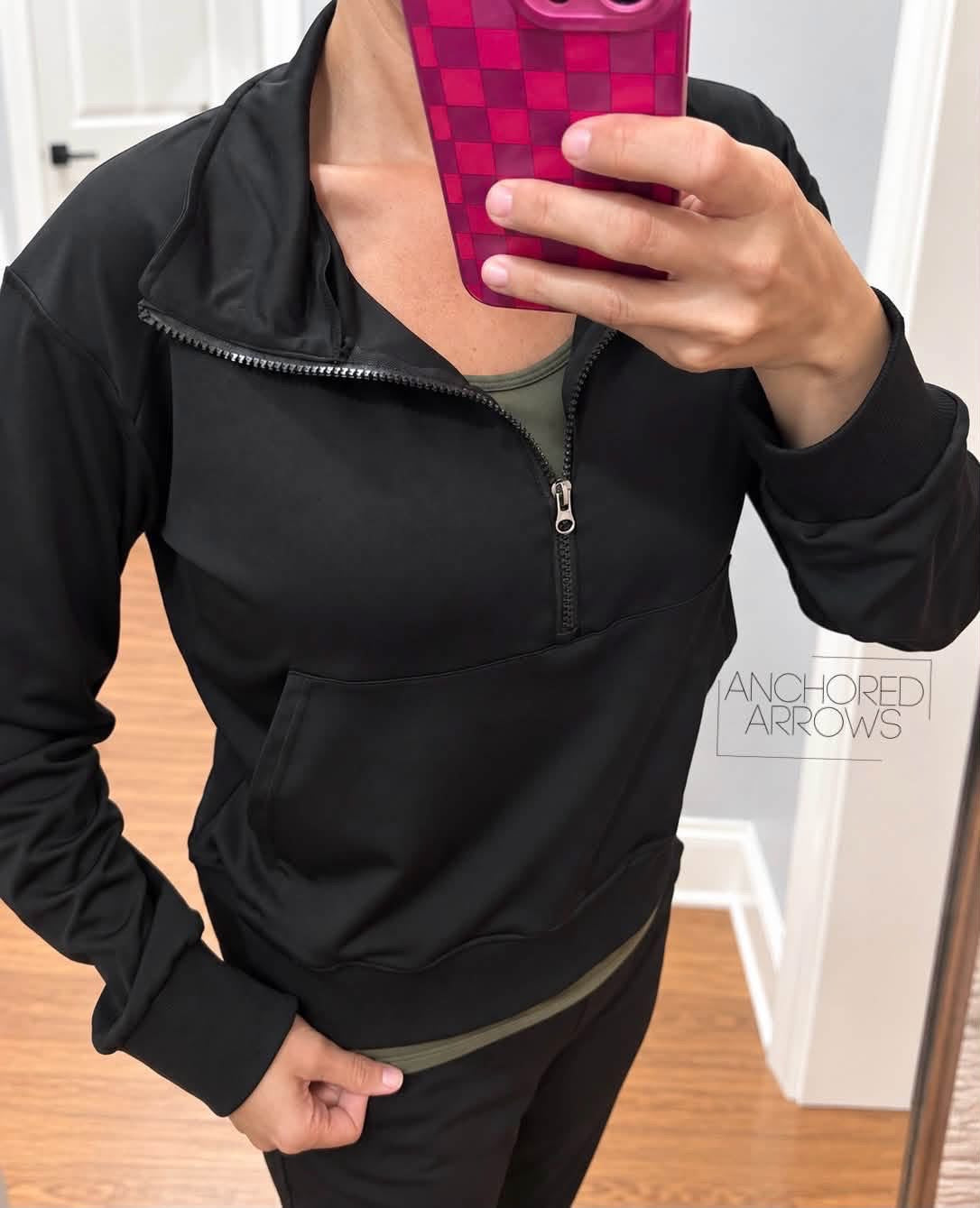 PRE-ORDER Anchored Arrows Everyday Ease 1/4 Zip